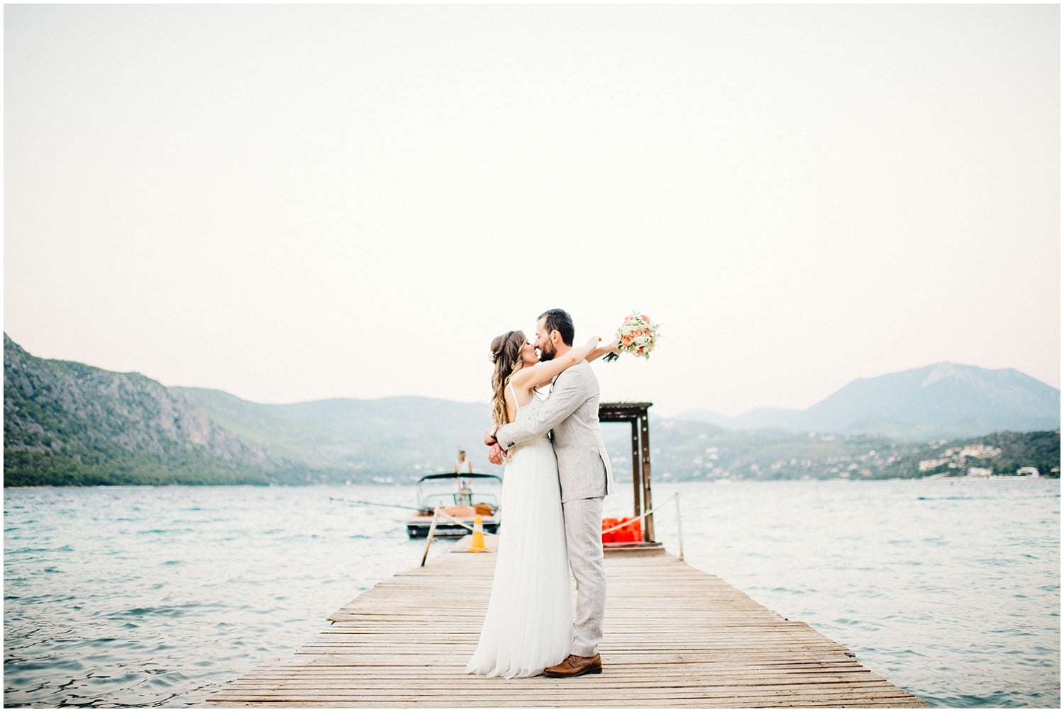 Wedding By The Sea Greece 80