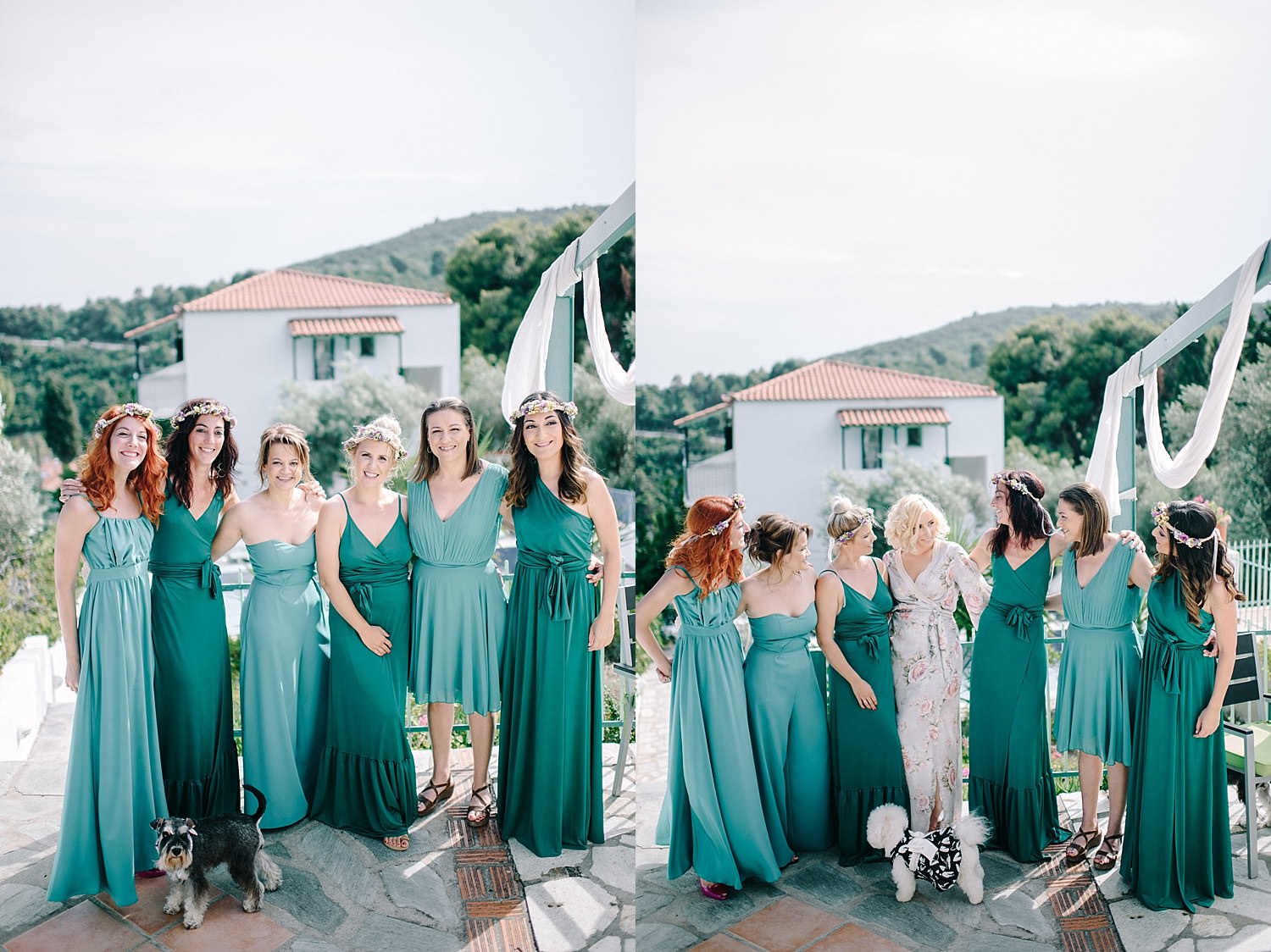 beach wedding in Skopelos