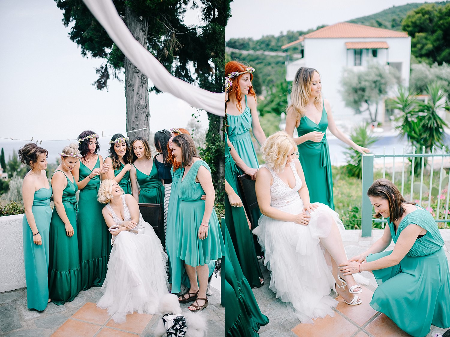 beach wedding in Skopelos