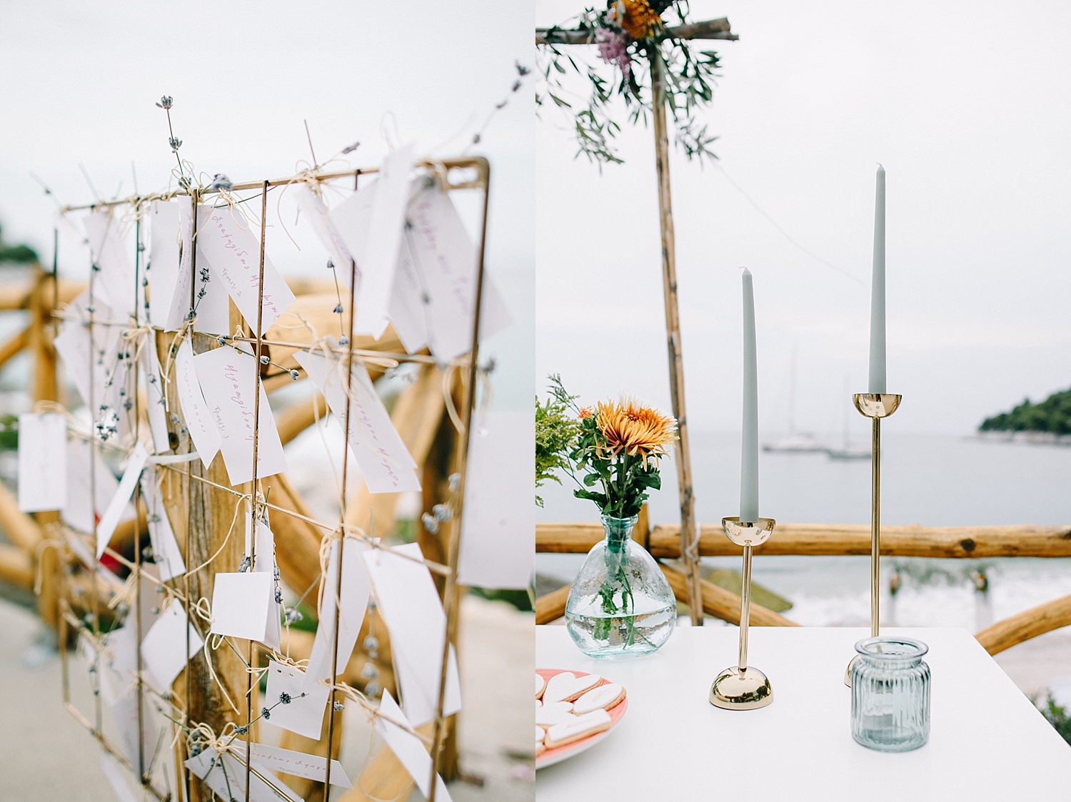 beach wedding in Skopelos