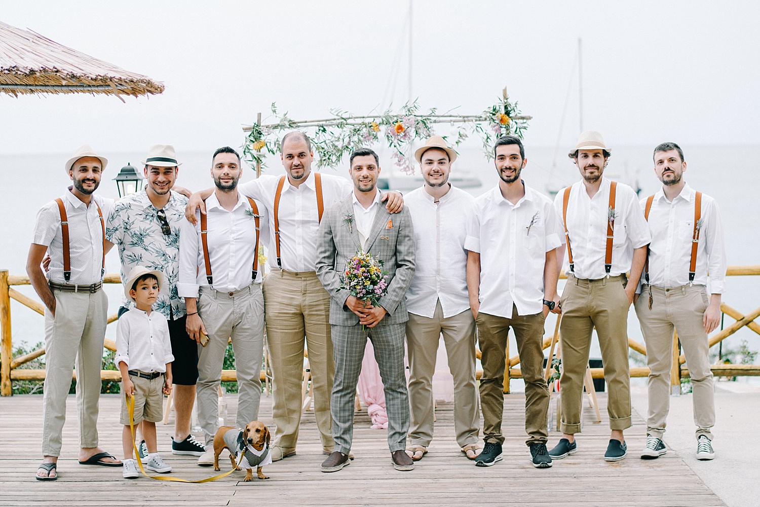 beach wedding in Skopelos