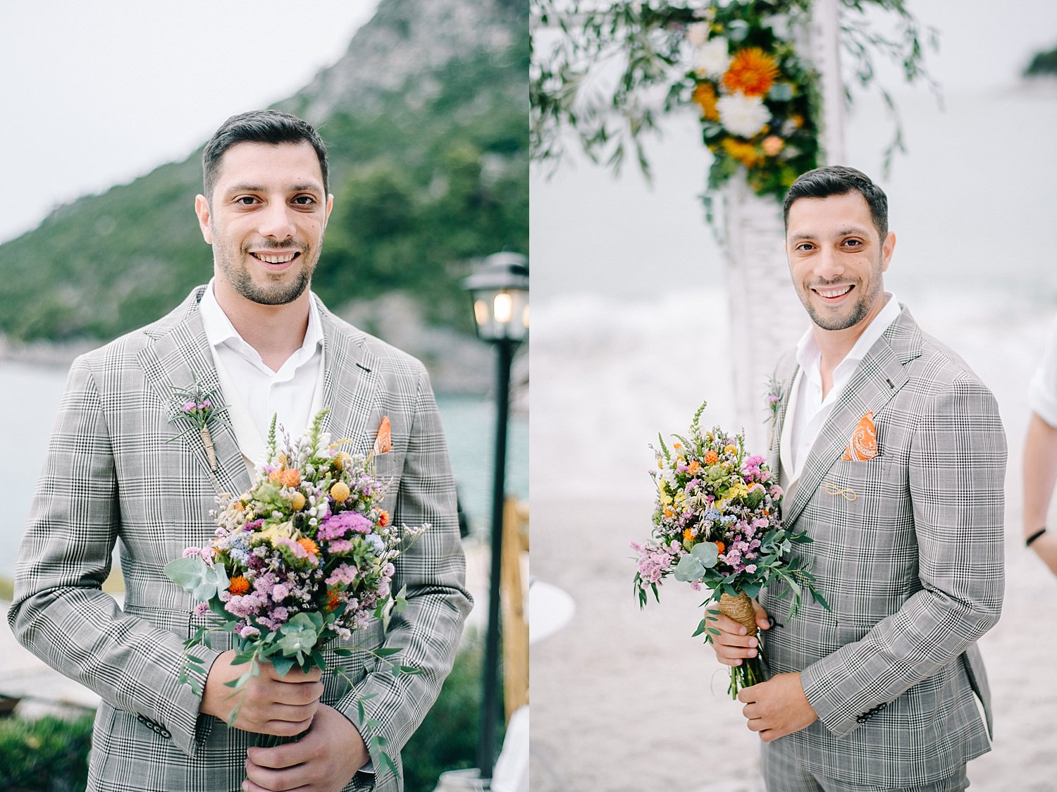 beach wedding in Skopelos