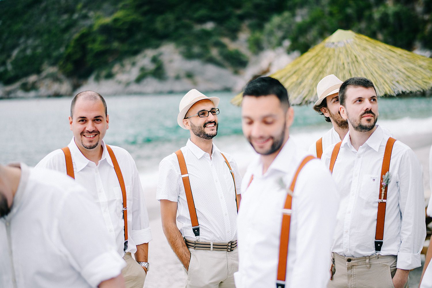 beach wedding in Skopelos