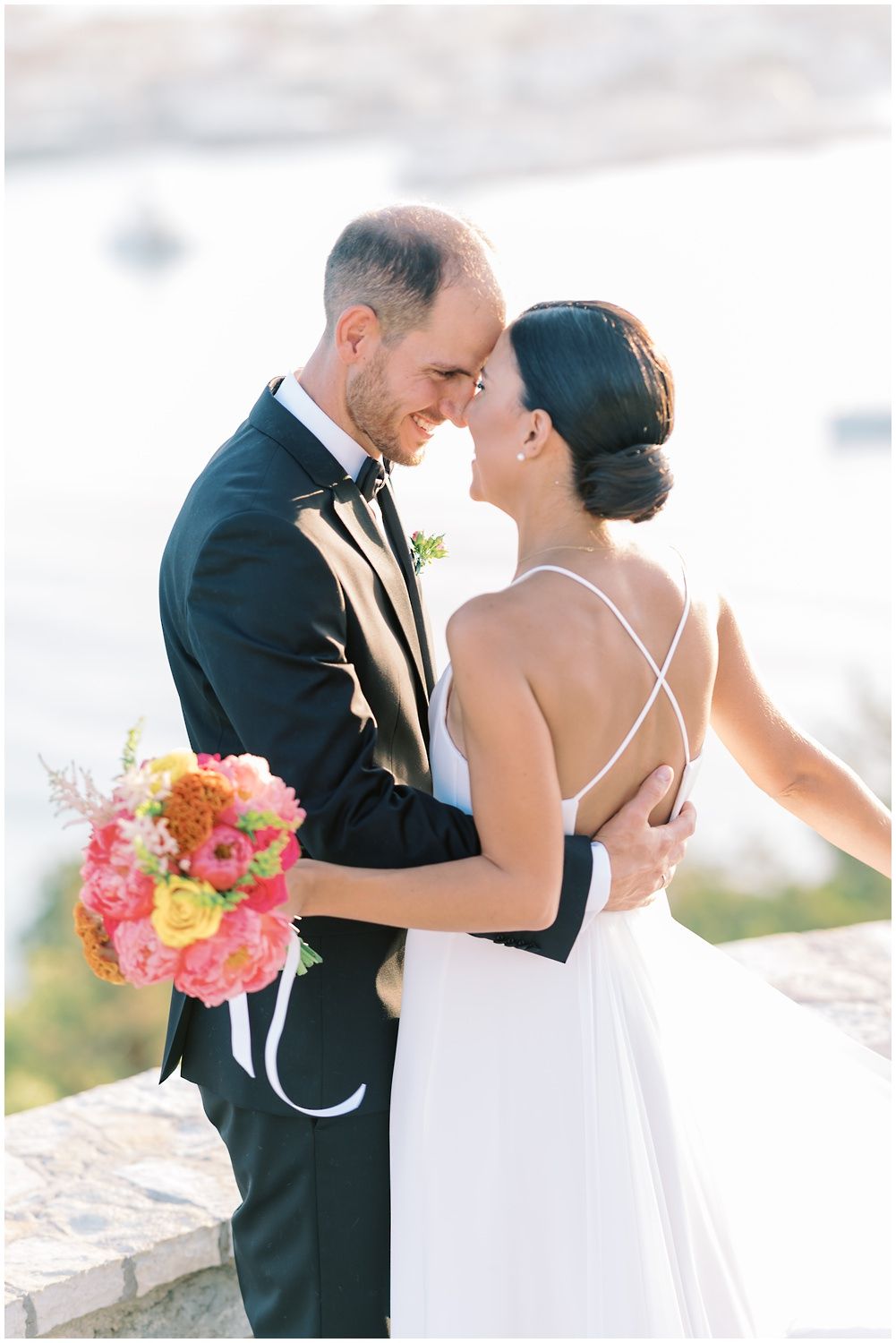 summer wedding in Greece